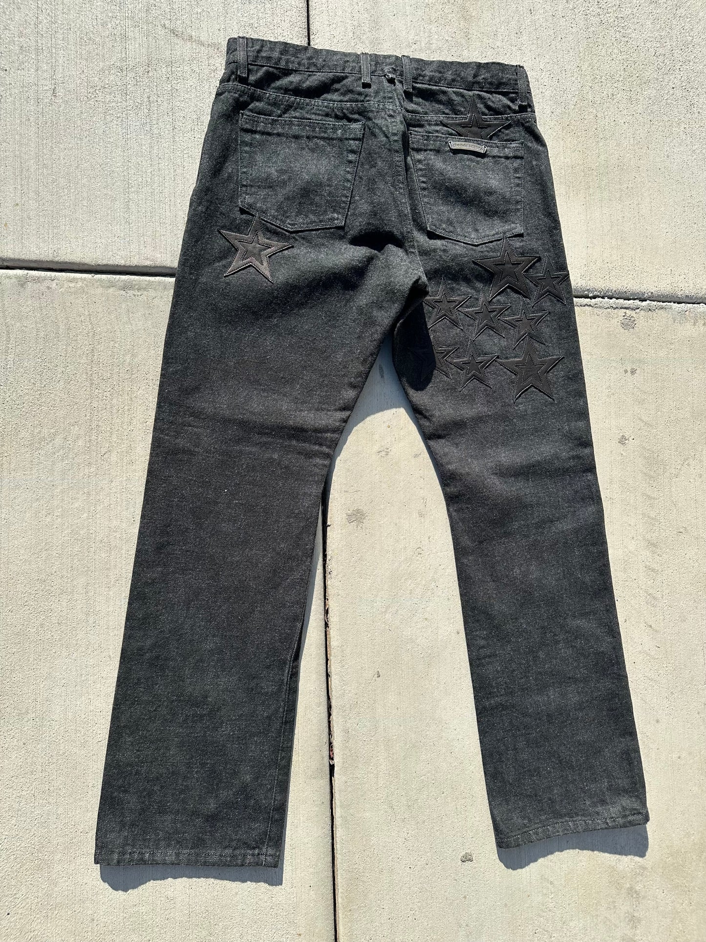 CHROME HEARTS STAR PATCH DENIM